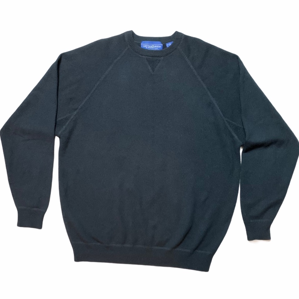 Gieves & Hawkes Men’s Crewneck Cashmere Sweater L